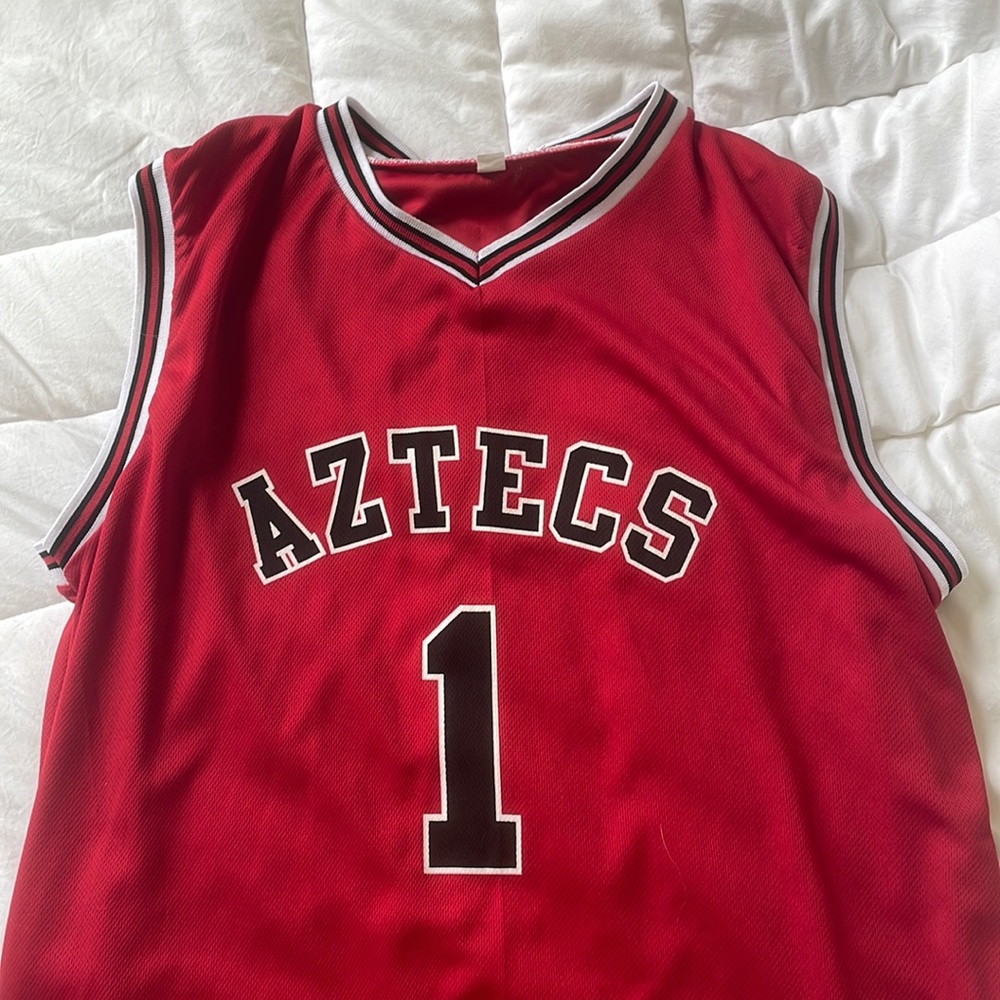 thrifted san diego aztec jersey